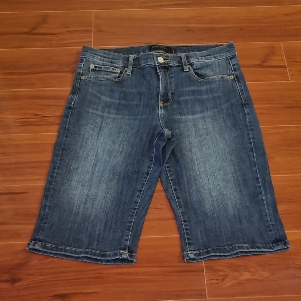 Banana Republic Denim Shorts Medium Wash Size 28/6 - Picture 2 of 12